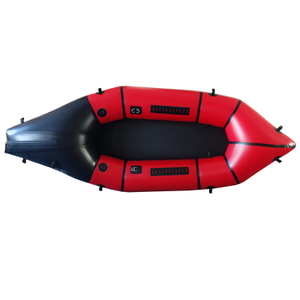 Einpersonen-Wildwasser-Packraft mit Tizip