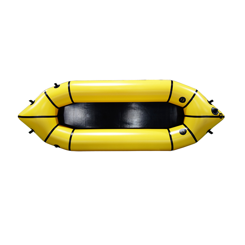 Leichtes TPU-Nylon-Packraft-Rucksackboot für ruhiges Wasser